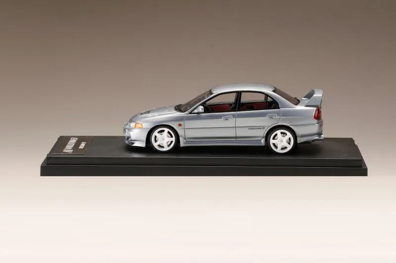 [ Back-order ] MARK43 PM43130CS 1:43 Mitsubishi LANCER GSR Evolution IV CN9A Customized Version STEEL SILVER Resin model car