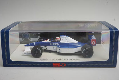 1:43 SPARK FS03 auto sport 50th anniversary Tyrrell 019 Satoru Nakajima 1990#3