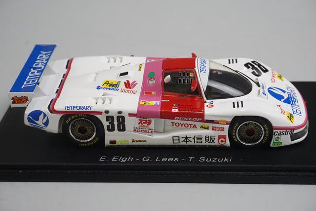 1:43 Spark S2351 Toyota 85C Le Mans 1985 #38 E. Elige / G. Riis / Toshio Suzuki
