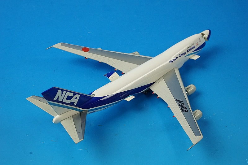 1:400 B747F NCA old paint JA8188 with GSE diorama accessories KZG44404 ANA