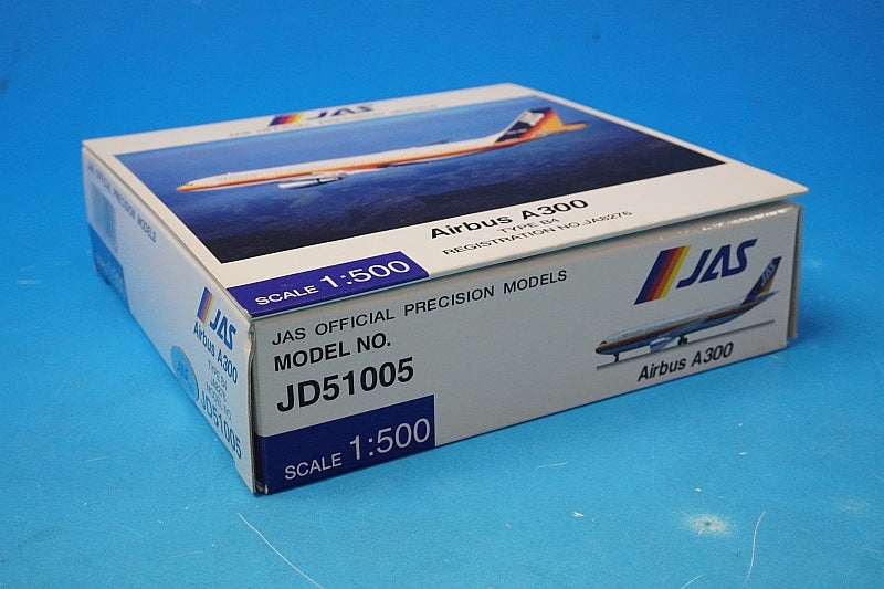 1:500 A300 TYPE B4 JAS Japan Air System JA8276 JD51005 JALUX airplane model