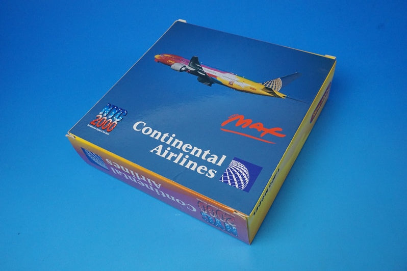 1:400 B777-200 Continental Airlines Millennium Paint N77014 55438 Dragon