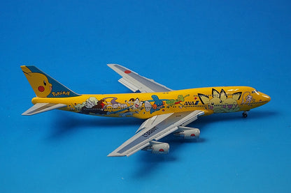 1:400 B747-400 ANA Pokemon Pikachu Jumbo Flap Down JA8957 NH40060 ANA