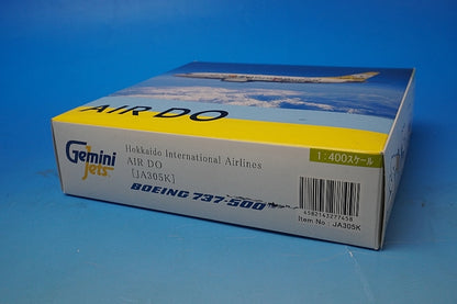 1:400 B737-500 AIRDO Hokkaido JA305K JA305K Gemini airplane model