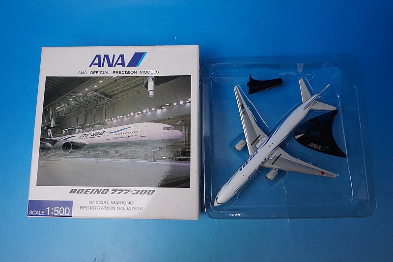 1:500 B777-300 ANA Special Marking JA751A NH50003 ANA airplane model