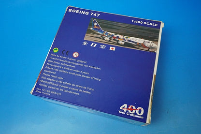 1:400 B747-400 ANA Snoopy Jet JA8965 BB-2006-012 Big Bird airplane model