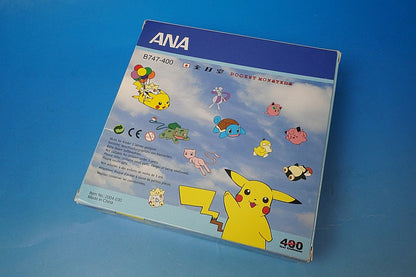 1:400 B747-400 ANA Pokemon Jet International JA8962 2004-030 Big Bird airplane model