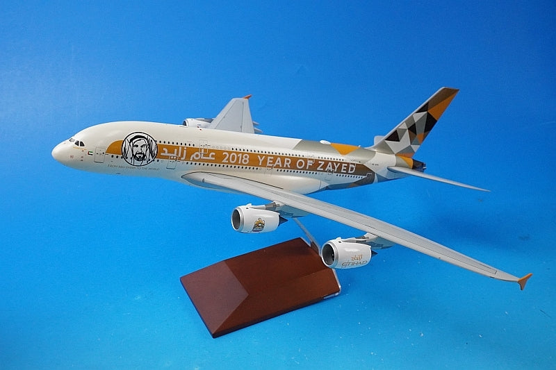 1:200 A380-800 Etihad Year of Zayed 2018 A6-APH XX2034 JC Wings airplane model