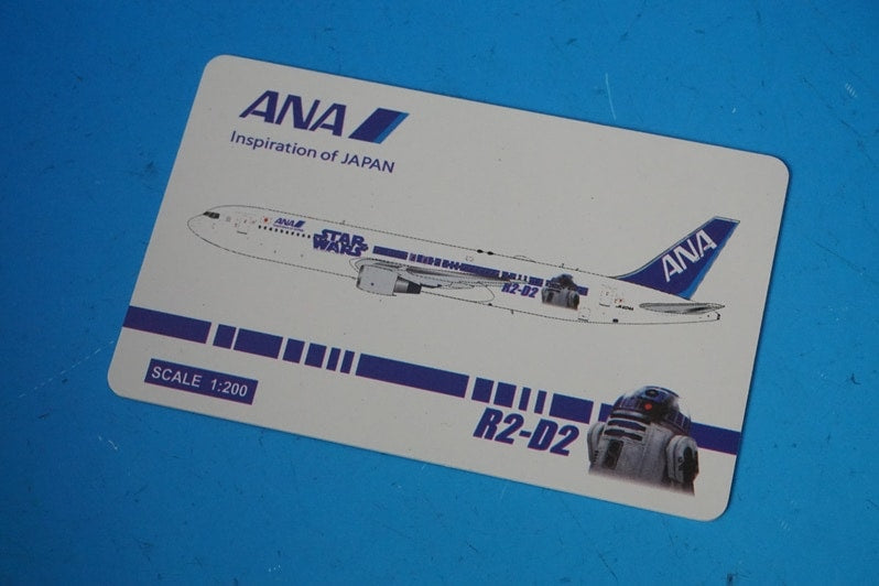 1:200 B767-300ER ANA STAR WARS JA604A JC Wings airplane model