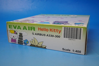 1:400 A330-300 EVA Air Hello Kitty Around the World B-16333 XX4923 JC Wings airplane model
