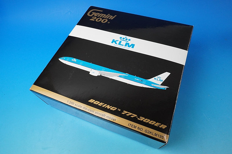 1:200 B777-300ER KLM Royal Dutch Airlines PH-BVA G2KLM195 Gemini