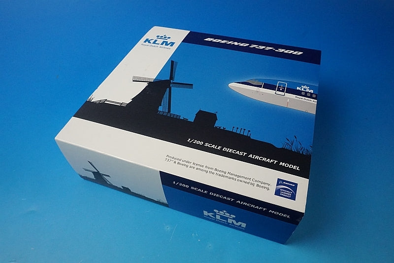 1:200 B737-300 KLM Netherlands The world is just a click away PH-BDD XX20139 JC Wings airplane model