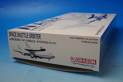 1:400 NASA Space Shuttle Enterprise (OV-101) & B747-100SCA N911NA 55409 Dragon airplane model