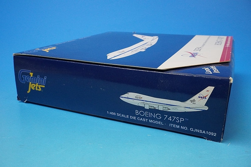 1:400 B747SP NASA/DLR SOFIA Project Operational Aircraft (Airborne Observatory) N747NA GJNSA1092 Gemini