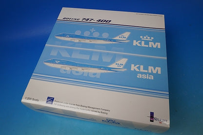 1:200 B747-400 KLM Asia PH-BFP IF744032 INFLIGHT airplane model