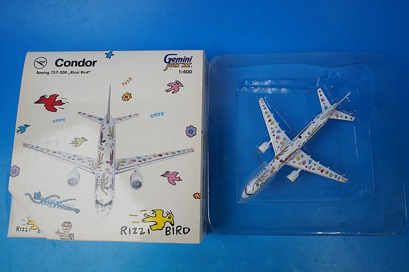 1:400 B757-200 Condor Rizzi Bird D-ABNF GJCFG329 Gemini airplane model