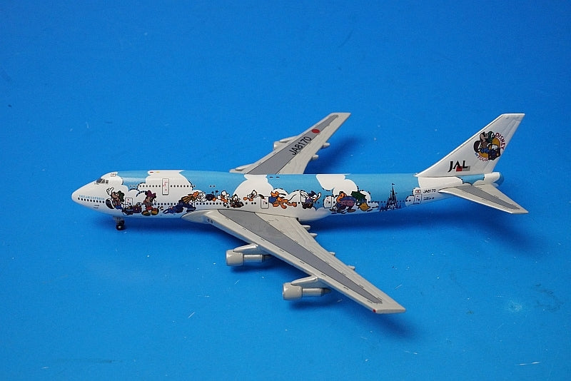 1:500 B747-100 JAL Dream Express Disney On Tour JA8170 NET Models airplane model