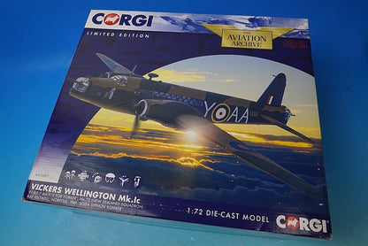 1:72 Vickers Wellington Mk.IC Royal Air Force R1162 AA-Y 'Y FOR YORKER' No.75 AA34811 Corgi