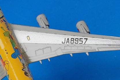 1:400 B747-400 ANA Pokemon Pikachu Jumbo JA8957 MAGIC MODEL airplane model