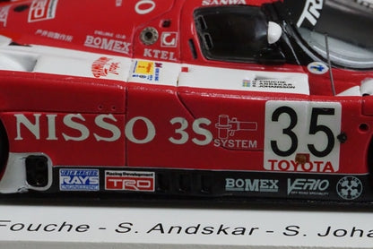1:43 Spark S2368 Toyota 92C-V Le Mans 5th 1992 #35 model car