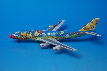 1:500 B747-400 ANA Ohana Jumbo & Pikachu Jumbo JA8956 JA8957 NHS52001 ANA airplane model