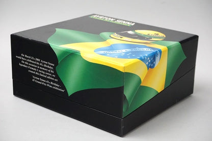 1:43 MINICHAMPS 540414341 McLaren MP4/8 Ford 1993 #8 AYRTON SENNA Celebration Gift Box