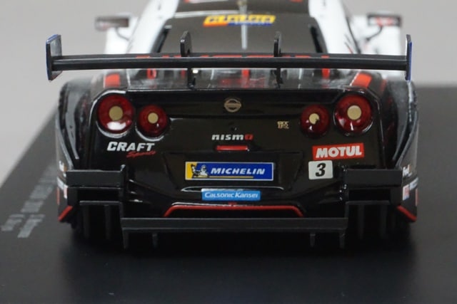 1:43 EBBRO 45625 Nissan CRAFTSPORTS MOTUL GT-R Super GT GT500 2018 #3