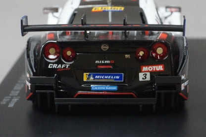 1:43 EBBRO 45625 Nissan CRAFTSPORTS MOTUL GT-R Super GT GT500 2018 #3