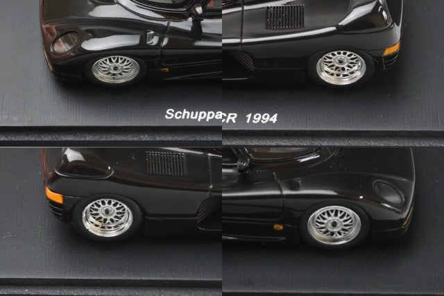 1:43 SPARK S0898 Porsche 962 CR Suppan 1994 Black model car