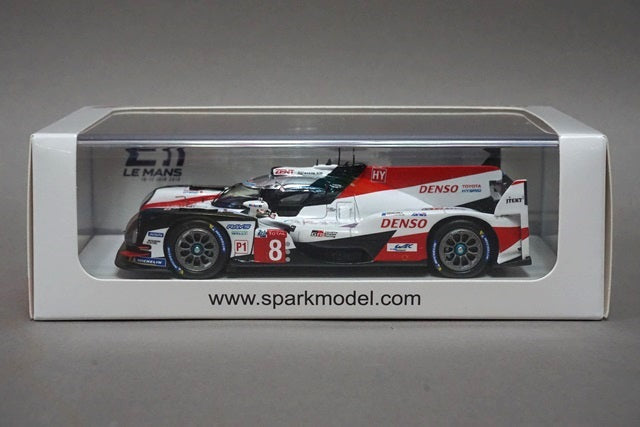 1:43 SPARK 43LM18 Toyota TS050 Hybrid TOYOTA GAZOO Racing Le Mans Winner 2018 #8