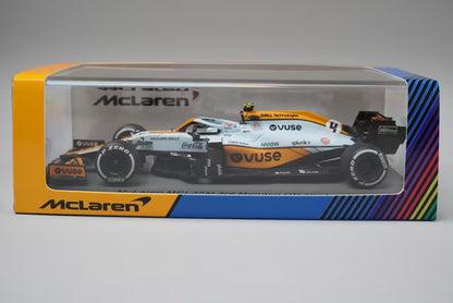 1:43 SPARK S7679 McLaren MCL35M Monaco GP L.Norris 2021 #4 GULF