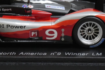 1:43 SPARK 43LM10 Audi R15 Plus TDI Sport North American Le Mans 2010 #9 model car