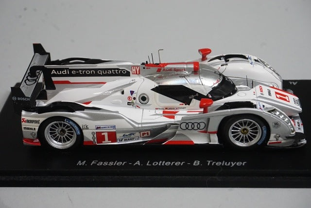 1:43 SPARK 43LM12 Audi R18 E-tron quattro Audi Sport Team Joest Le Mans Winner 2012 #1