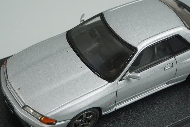 1:43 HPI 8159 Nissan Skyline GT-R (R32) Jet Silver Metallic