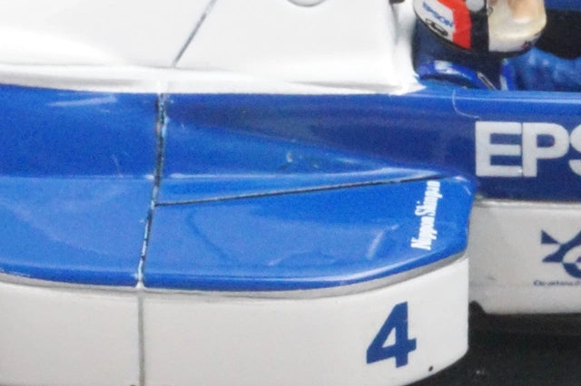 1:43 SPARK S1698 Tyrrell 019 2nd Monaco GP 1990 #4 J.Alesi