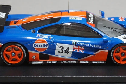 1:43 HPI 8263 MIRAGE McLaren F1 GTR Le Mans 1996 #34 model car