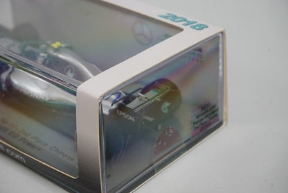 1:43 SPARK S6053 Mercedes AMG Petronas W09 EQ China GP 2018 #77 V.Bottas