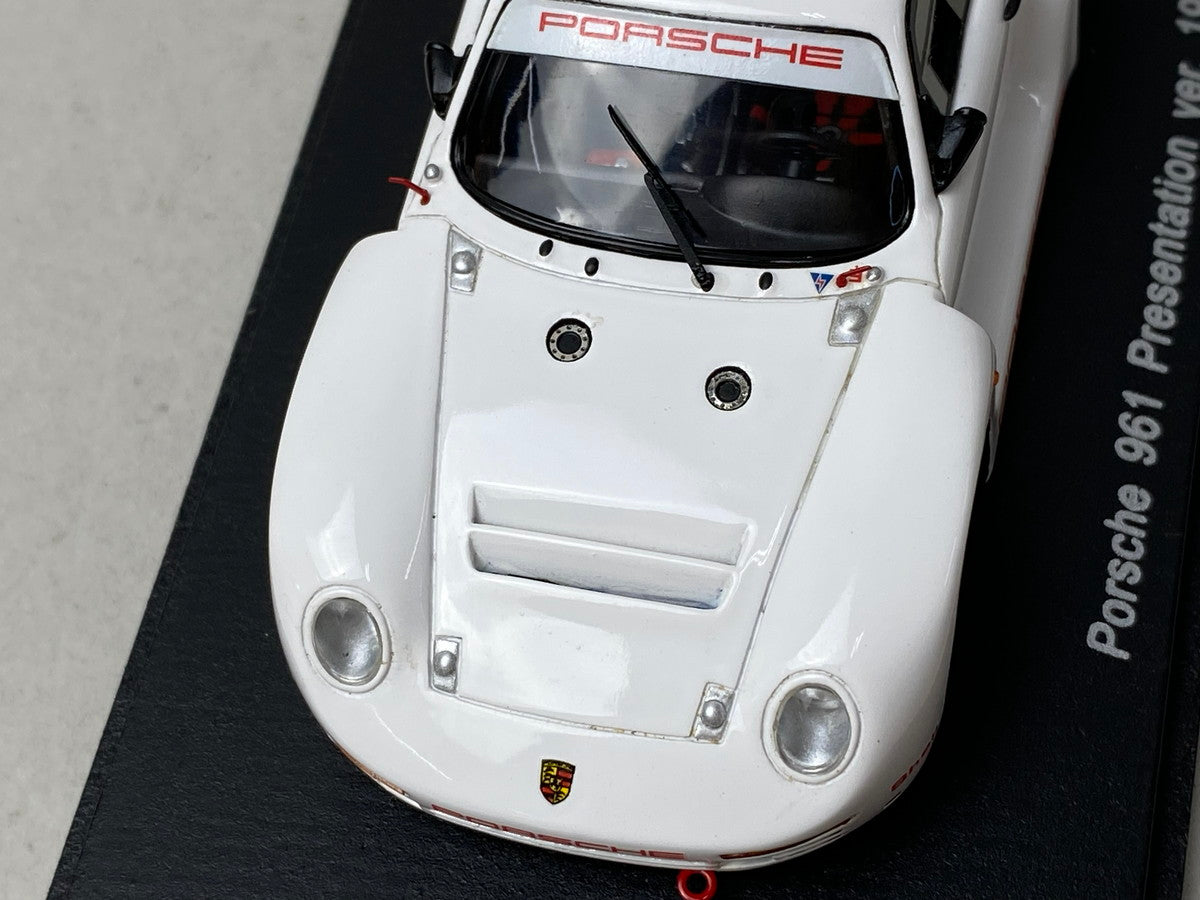 1:43 Spark KBS040 International Trade Custom Porsche 961 Presentation ver. 1986 Shell
