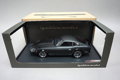 1:18 ignition model IG0251 Nissan Fairlady Z-G (HS30) Matte Black