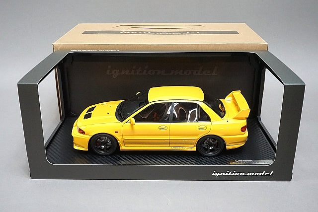 1:18 ignition model IG1545 Mitsubishi Lancer Evolution III GSR (CE9A) Yellow