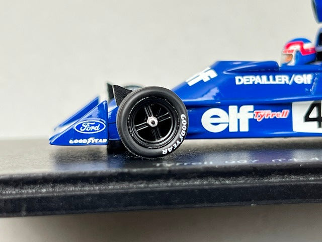 1:43 SPARK S1646 Tyrrell 007 Belgian GP 4th P.Dupayer 1975 #4
