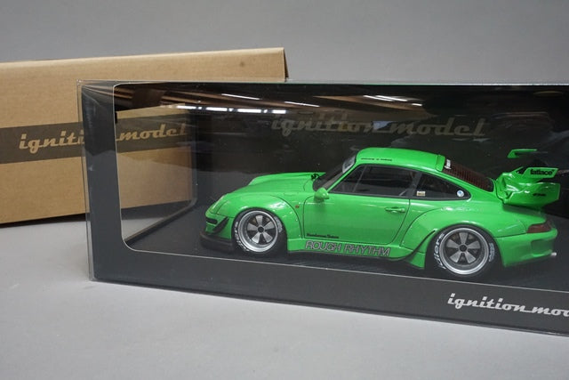 1:18 ignition model IG1953 Porsche RWB 993 Green model car