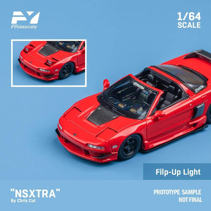 FY64002 Finclassically 1:64 NSX TRA by Chris Cut red Deluxe version