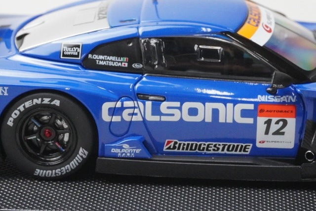 1:43 EBBRO 44324 Nissan Calsonic Impul GT-R Super GT500 2010 #12 model car
