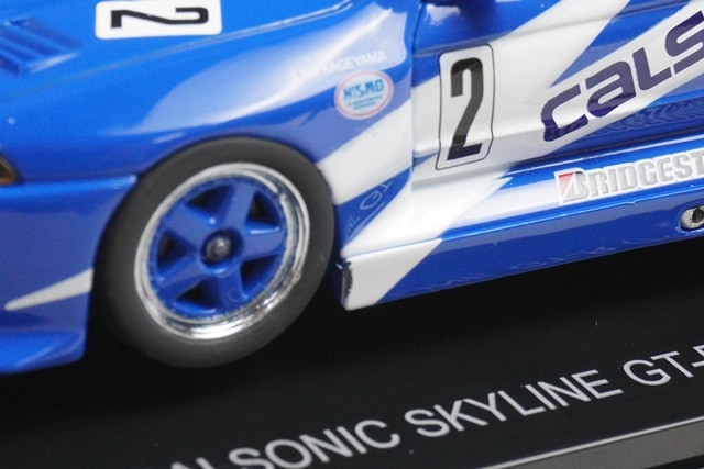 1:43 EBBRO 44504 Calsonic Skyline GT-R (R32) Fuji May 1993 #2 model car