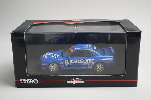 1:43 EBBRO 43766 Calsonic Skyline Gr.A 1993 #12 model car