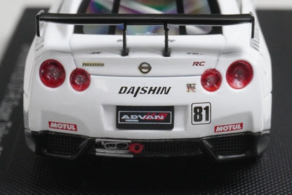 1:43 EBBRO 44429 DAISHIN R35 GT-R Super Taikyu 2010 #81 model car