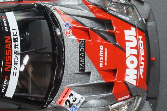 1:43 EBBRO 45100 Motul Autech GT-R Super GT500 2014 Lowdown Force #23