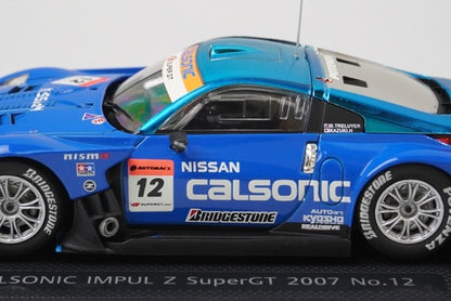 1:43 EBBRO 43915 Nissan CALSONIC IMPUL Z SUPER GT 2007 #12 model car