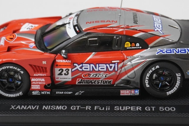 1:43 EBBRO 44127 Nissan XANAVI NISMO GT-R Fuji Super GT500 #23 model car